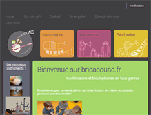 Tablet Screenshot of bricacouac.fr